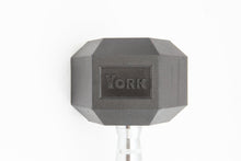 Load image into Gallery viewer, Rubber Hex Dumbbell Set 5- 50lbs
